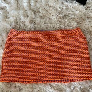 Neon Urban Outfitters mini skirt